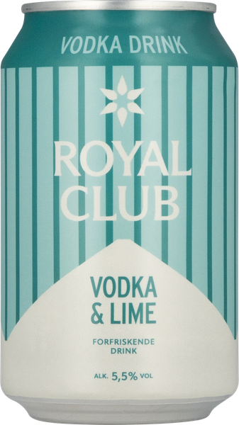 ROYAL CLUB VODKA & LIME 33 CL 5,5%