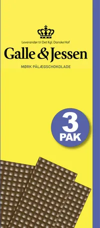 PÅLÆG MØRK 3-PK G & J – produktbillede