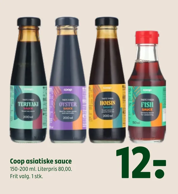 Coop asiatiske sauce