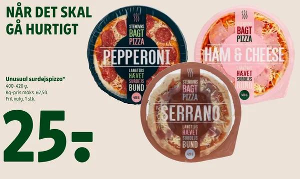 Unusual surdejspizza*