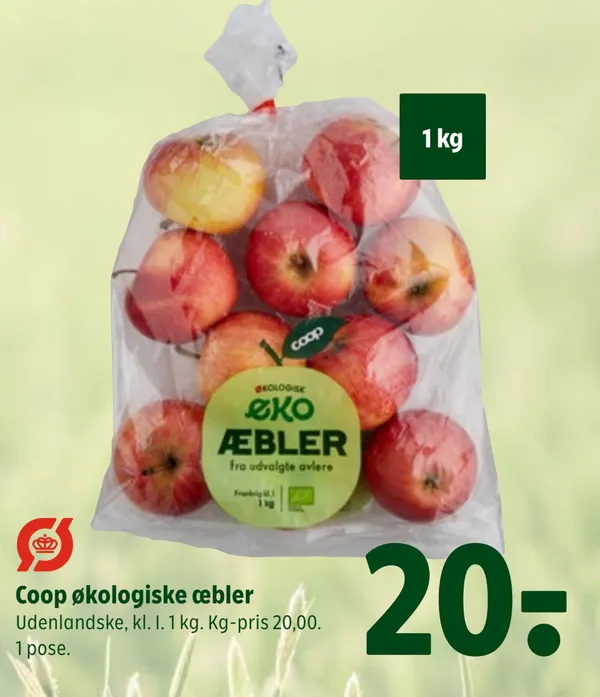 Coop økologiske æbler