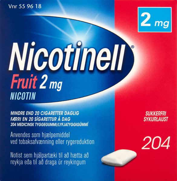 NICOTINELL FRUGT – produktbillede