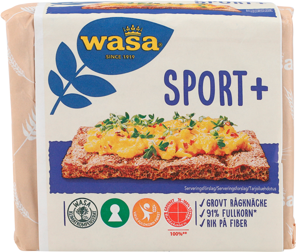 WASA SPORT+ – produktbillede