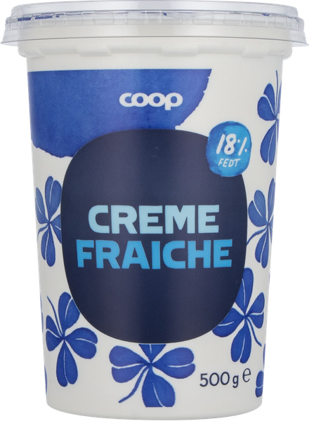 COOP CREME FRAICHE 18% – produktbillede