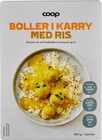 COOP BOLLER I KARRY – produktbillede
