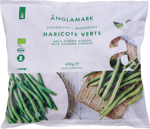 ØKO ÄNGLAMARK HARICOTS VERTS – produktbillede