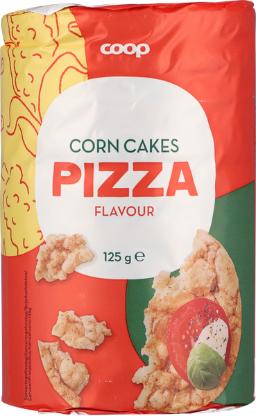 COOP MAJSKAGE PIZZA – produktbillede