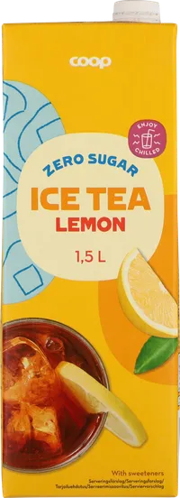 COOP ICE TEA LIGHT LEMON – produktbillede