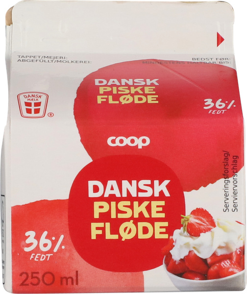 COOP PISKEFLØDE 36% – produktbillede