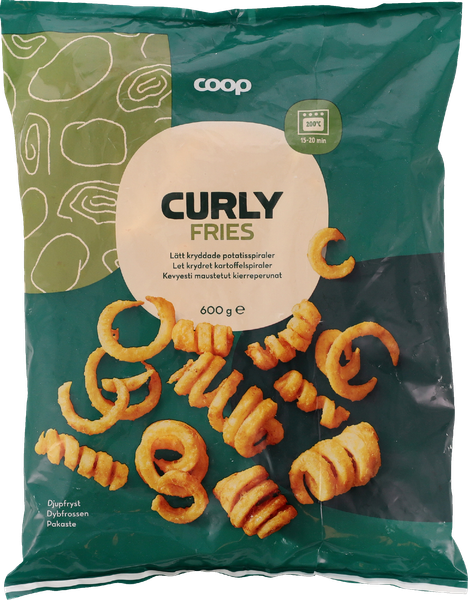 COOP CURLY FRIES – produktbillede