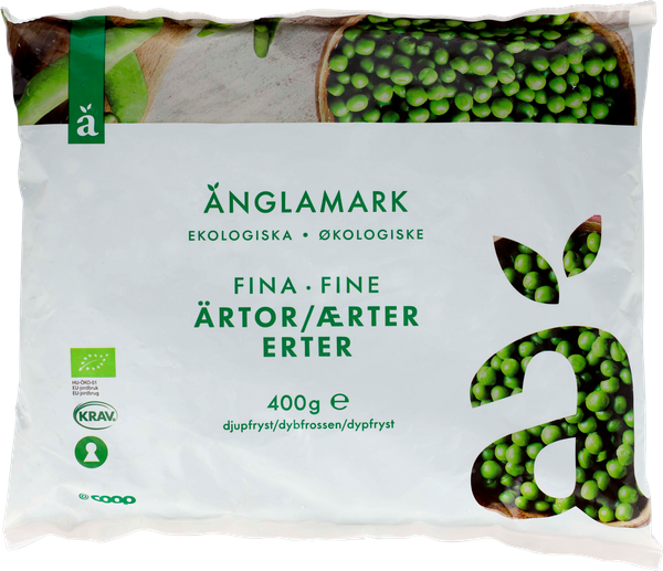 ØKO ÄNGLAMARK ÆRTER 400 G