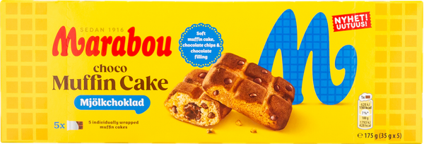 MARABOU CHOCO MUFFIN CAKE 175 G
