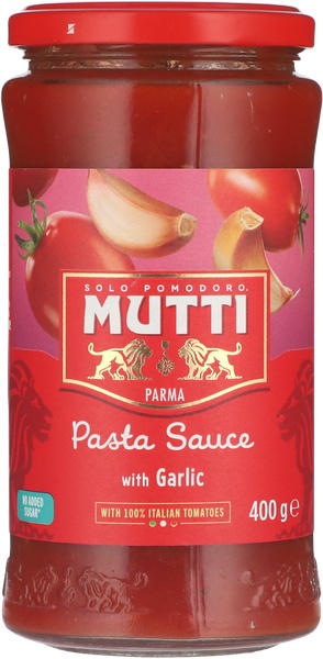 PASTA SAUCE WITH GARLIC 400 G – produktbillede