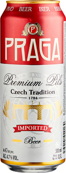 PRAGA PREMIUM PILS 50 CL DS 4,7%