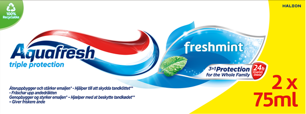 Tandpasta m. frisk mintsmag