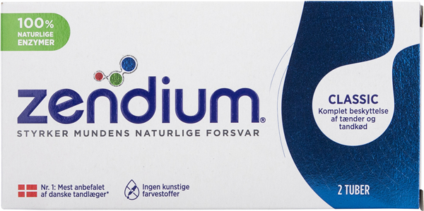 ZENDIUM TANDPASTA – produktbillede
