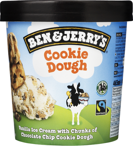 B&J COOKIE DOUGH – produktbillede