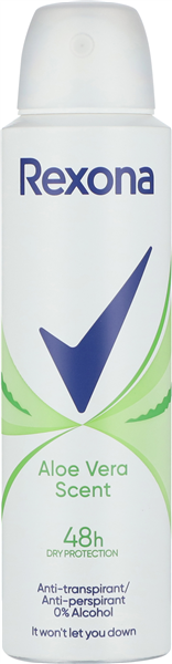 REXONA AP SPRAY ALOE – produktbillede