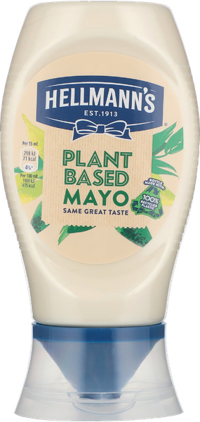 HELLMANN'S MAYO PLANTEBASERET 250 ML – produktbillede