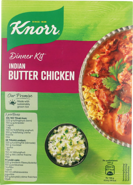 KNORR INDIAN BUTTER CHICKEN