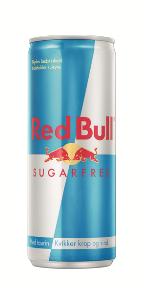 RED BULL SUKFRI 25CL – produktbillede