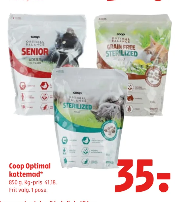Coop Optimal kattemad*