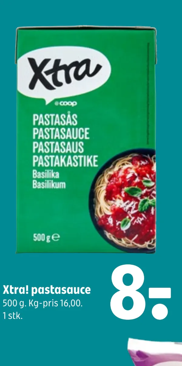 Xtra! pastasauce