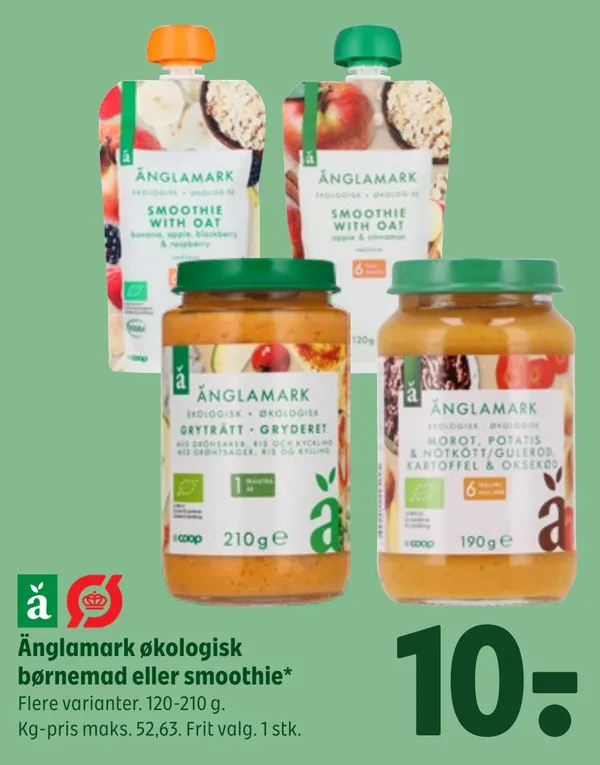 ØKO ÄM GLAS GUL/KAR