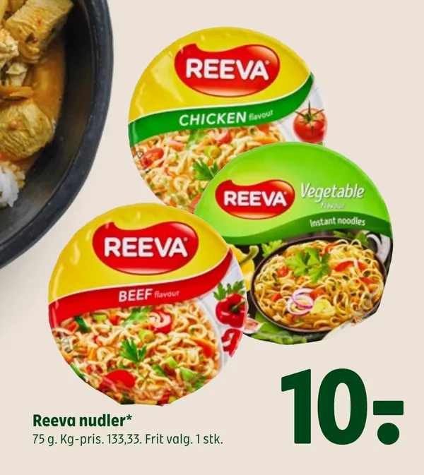 Reeva Nudler M/Oksekød