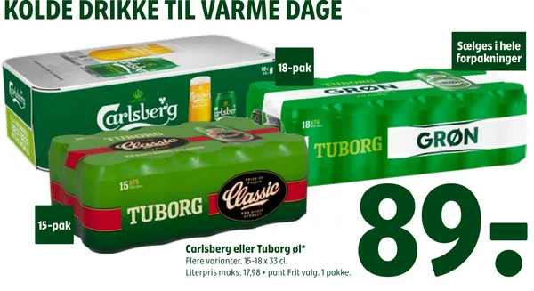 Carlsberg Pilsner 18-Pk Ds