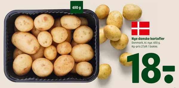 Nye danske kartofler