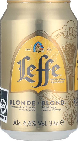 LEFFE BLONDE 33 CL DS 6,6%
