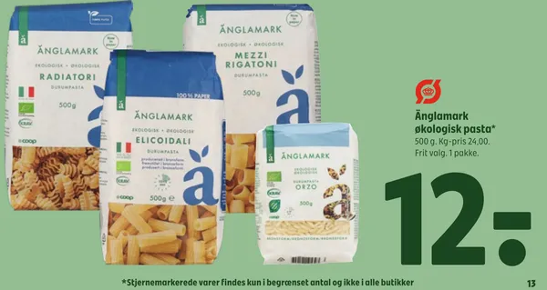 Økologisk Orzo Pasta
