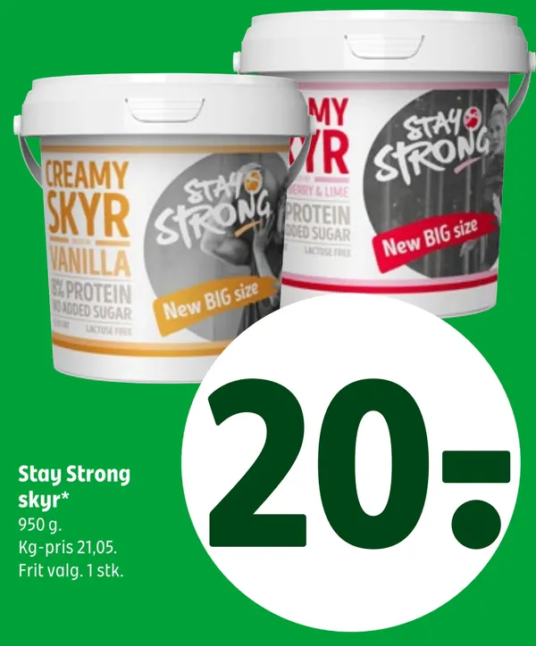 Stay Strong Skyr Vanil Lkf