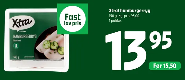 Xtra! hamburgerryg