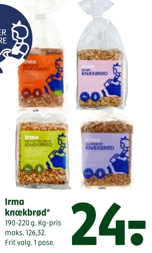 Irma knækbrød