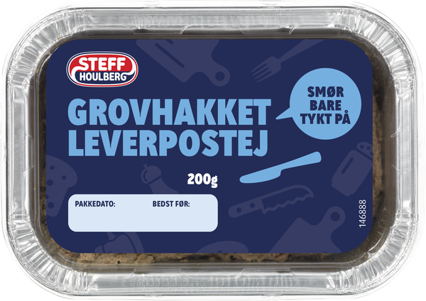STEFF HOULBERG GROVHAK LEVERPOSTEJ 200 G