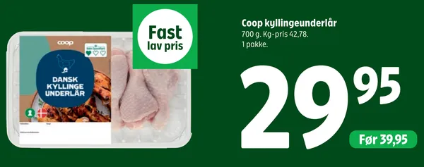 Coop kyllingeunderlår