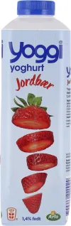 Yoggi Letyog Jordbær – produktbillede