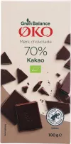 Gb Mørk Choko 70% Øko