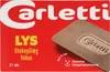 Carletti Chokopålæg Lys – produktbillede