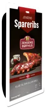 Spareribs m. barbecuemarinade – produktbillede