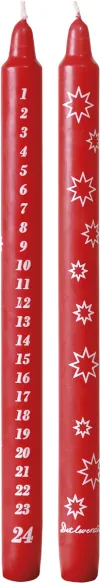 Kal.Lys 2,2X29 Christmas