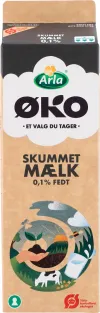 Skummetmælk Økologisk