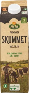 Skummetmælk 1/1 Lt