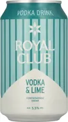 Royal Club Vodka/Lime