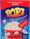 Popz Mikropopcorn Salt – produktbillede