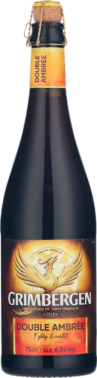 GRIMBERGEN DOUBLE AMBRÉE 75 CL FL 6,5% – produktbillede