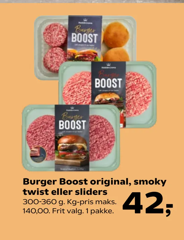 BURGER BOOST SLIDERS