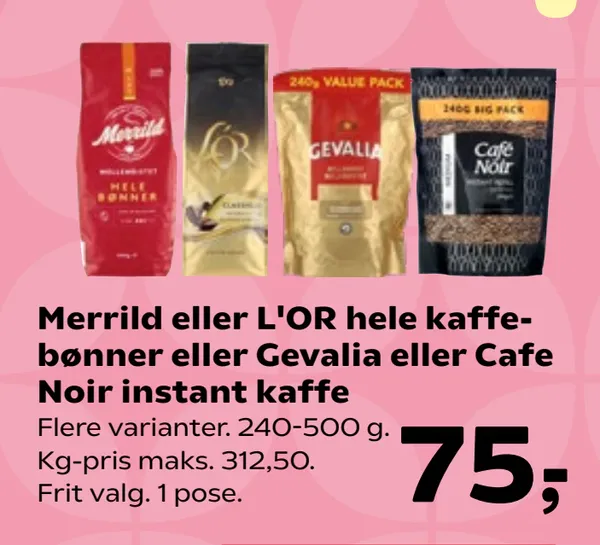 Merrild Hb 103 Kaffe